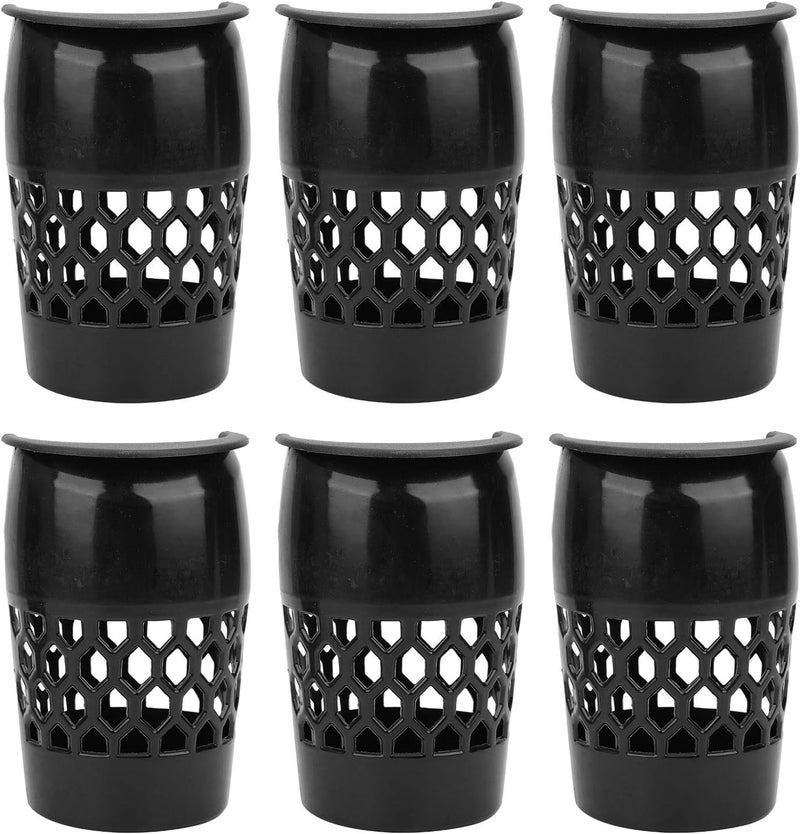 Moofey Pool Table Pockets, 6PCS Plastic Billiard Pockets, Billiards Pool Accessories Replacement - Image 1